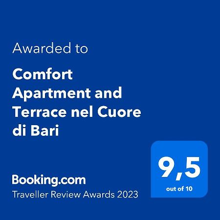 Comfort Apartment And Terrace Nel Cuore Di Bari Ngoại thất bức ảnh